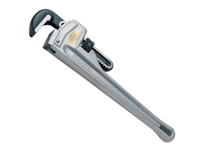 RIDGID 31100 Aluminium Straight Pipe Wrench 450mm (18in)
