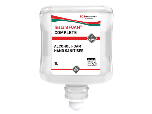 SC Johnson Professional DIS1000ml InstantFOAM Complete Hand Sanitiser Cartridge 1 litre