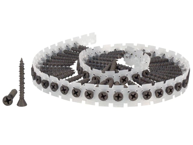 Senco 39J30MP DuraSpin Collated Screws Fermacel Fibre Board to Wood 3.9 x 30mm (Pack 1000)