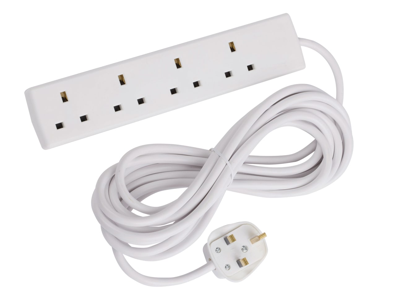 SMJ B4W5MP Extension Lead 240V 4-Way 13A 5m - SMJB4W5MP - main image