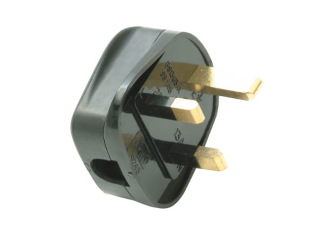 SMJ TB13FP Black Fused Plug 13A (Trade Pack 20)