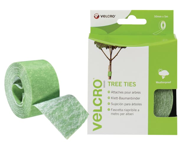 Velcro 60201 Brand ONE-WRAP® Tree Ties 50mm x 5m Green