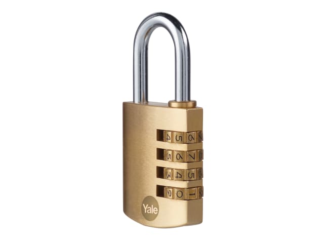 Yale Locks Y150B/40/130/1 Brass Combination Padlock 40mm