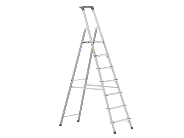 Zarges 44157 Scana S Lightweight Platform Steps, Platform Height 1.47m 7 Rungs
