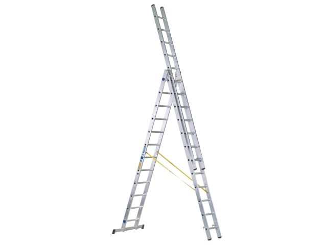 Zarges 44842 D-Rung Combination Ladder 3-Part 3 x 12 Rungs