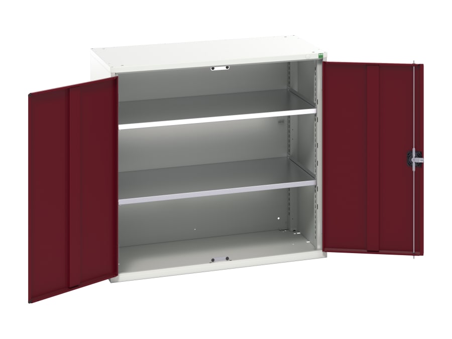 Bott 16926259.24 Verso 2 Shelf Cupboard 1050mm Crimson Red