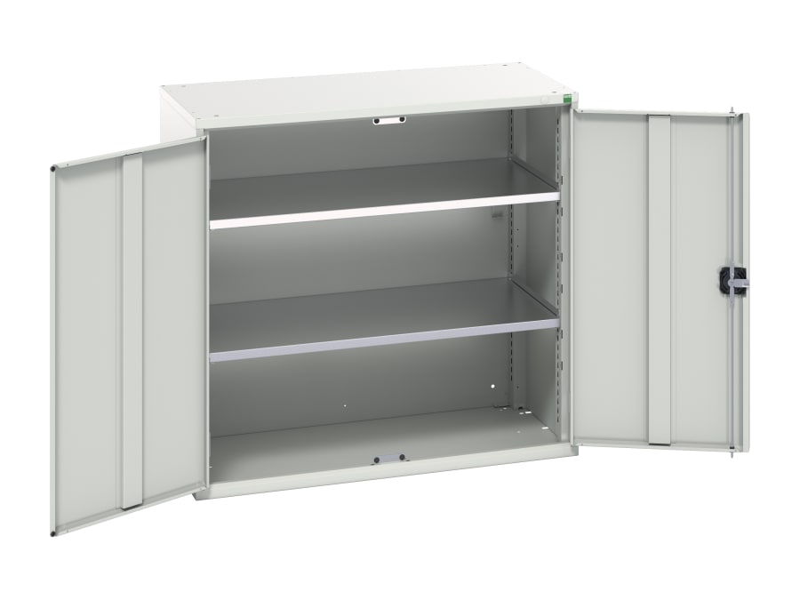 Bott 16926259.16 Verso 2 Shelf Cupboard 1050mm Light Grey