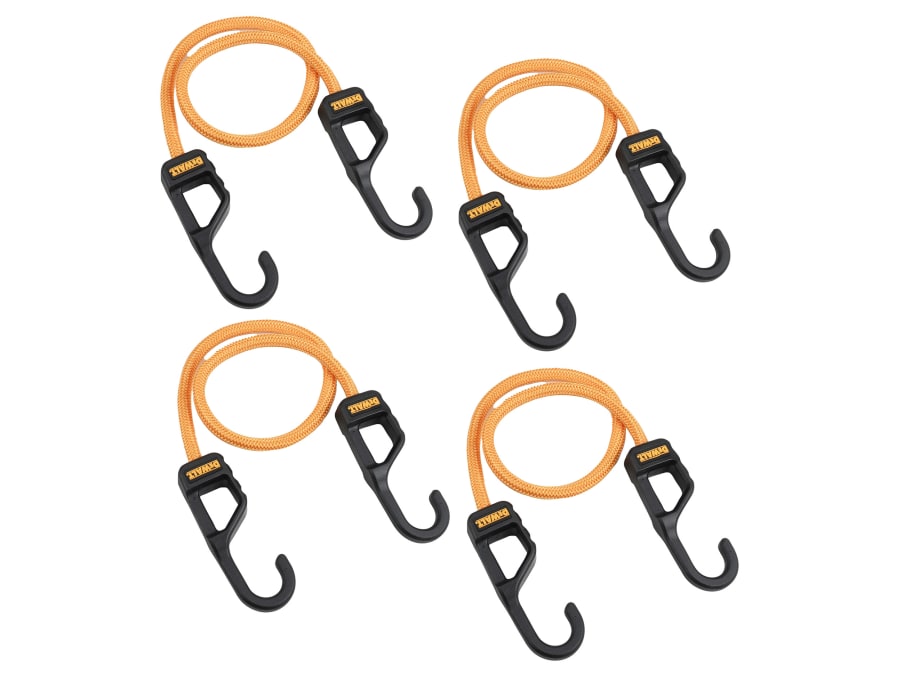DEWALT Cargo DXBC300244EU Bungee Cord 61cm (24in) 4 Piece