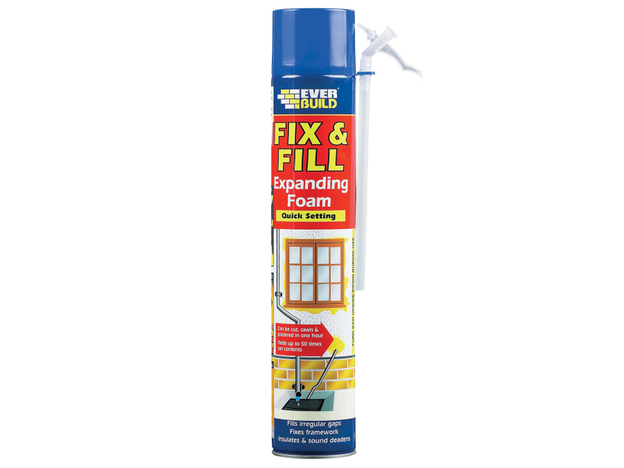 Everbuild Sika 817542 Fill & Fix Expanding Foam 750ml