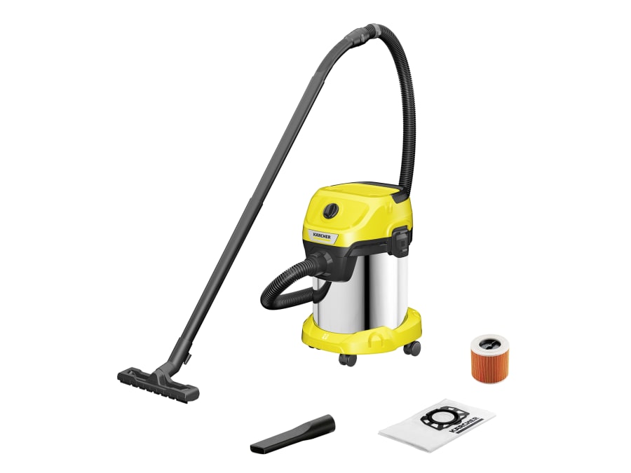 Karcher 1.628-153 WD 3 S Wet and Dry Vacuum Cleaner 1000W 240V
