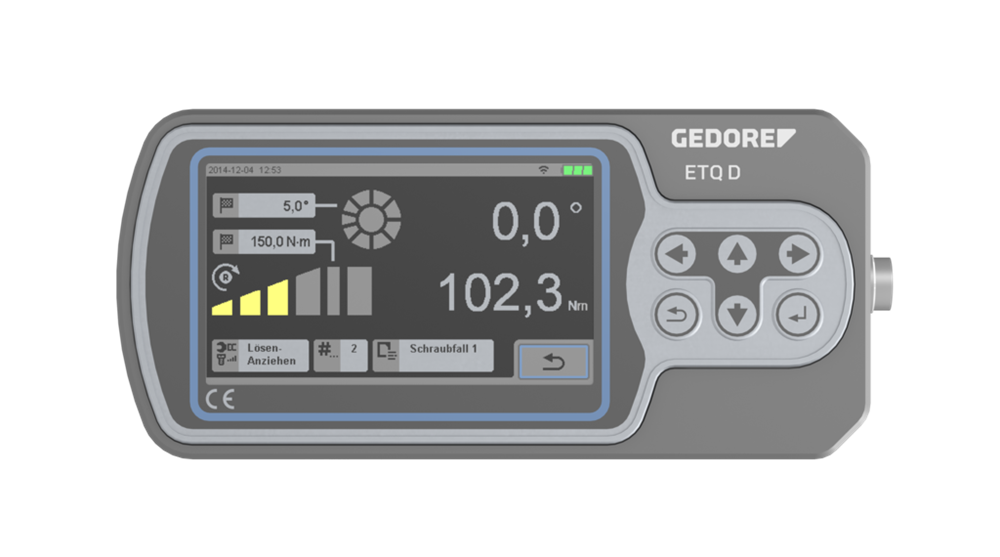 Gedore 3035174 ETQR DS E-torc Q R Display unit with scanner