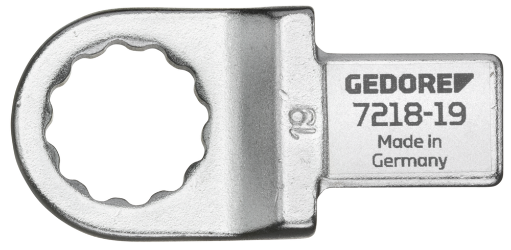 Gedore 7694440 7218-27 Rectangular ring end fitting SE 14x18 27 mm