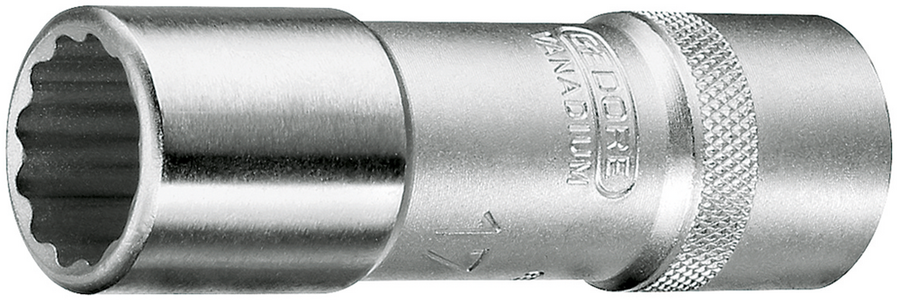 Gedore 6145050 D 19 L 22 Socket 1/2", long UD profile 22 mm