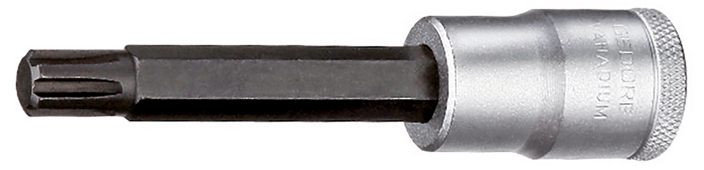 Gedore 1449877 INR 19 L 8-100 Screwdriver bit socket 1/2" 100 mm RIBE M8