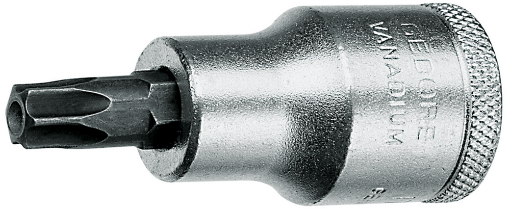 Gedore 6196390 ITX 19 B T27 Screwdriver bit 1/2" TX Pin T27