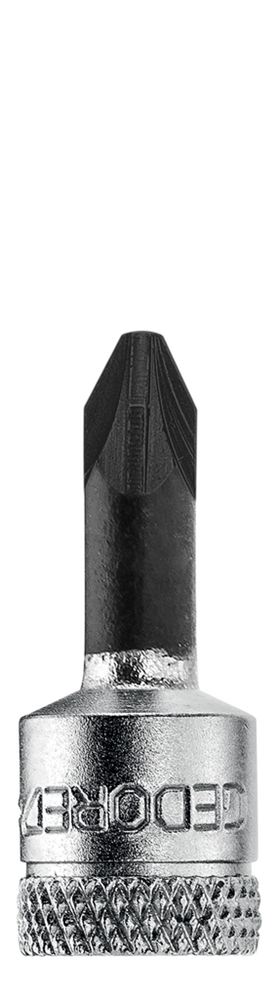 Gedore 6187210 IKS 20 PZD 2 Screwdriver bit socket socket 1/4" Cross recess PZ 2