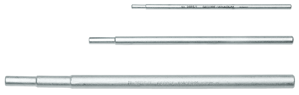 Gedore 6219350 26 RS 1 Step turning pin 190 mm, Ø 5 6 mm