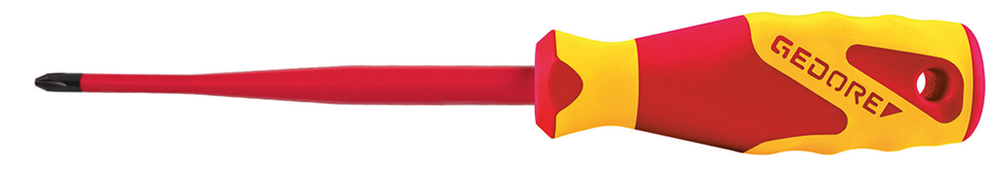 Gedore 2824442 VDE 2162 PH 1 VDE Screwdriver SLIM DRIVE Cross-recess PH 1