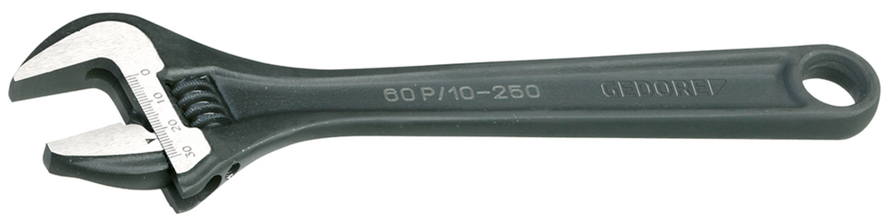 Gedore 6380800 60 P 12 Single Open-ended spanner, adjustable, 12".