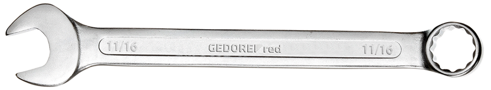 Gedore 3301040 R09110072 Combination spanner AF 1.1/8" length 320mm