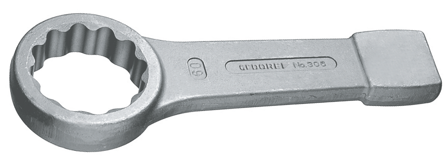 Gedore 6474460 306 38 Ring slogging spanner 38 mm