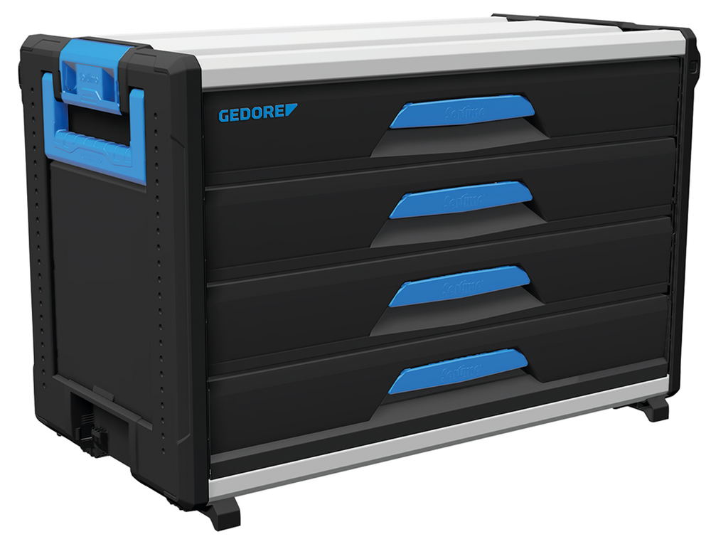 Gedore 2954346 1110 WM 34 Tool box module WorkMo B3, 4 drawers H6