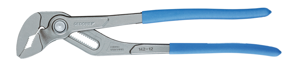Gedore 2081229 SB 142 12 TL Universal Pliers 12", 17-position adjustable, dipped insulated