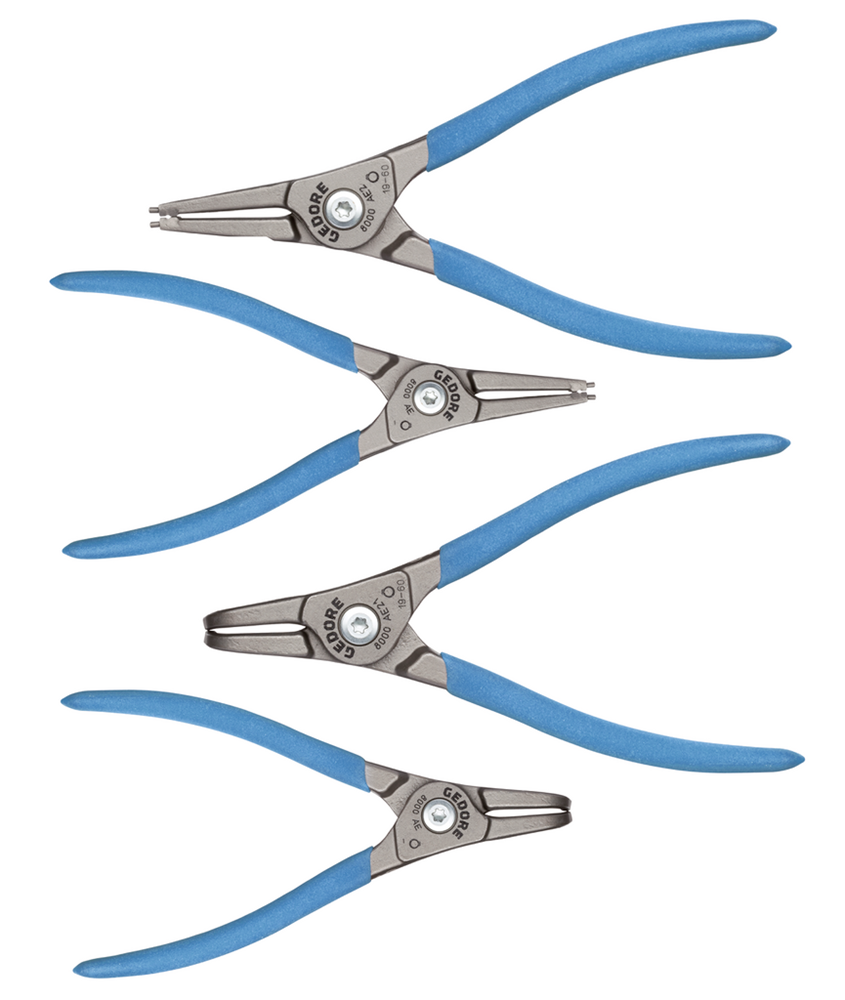 Gedore 3041980 S 8000 AE Assembly pliers set 4 pieces (external)