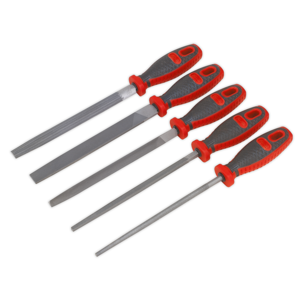 Sealey AK573 Premier Engineer's File Set 200mm 5pc