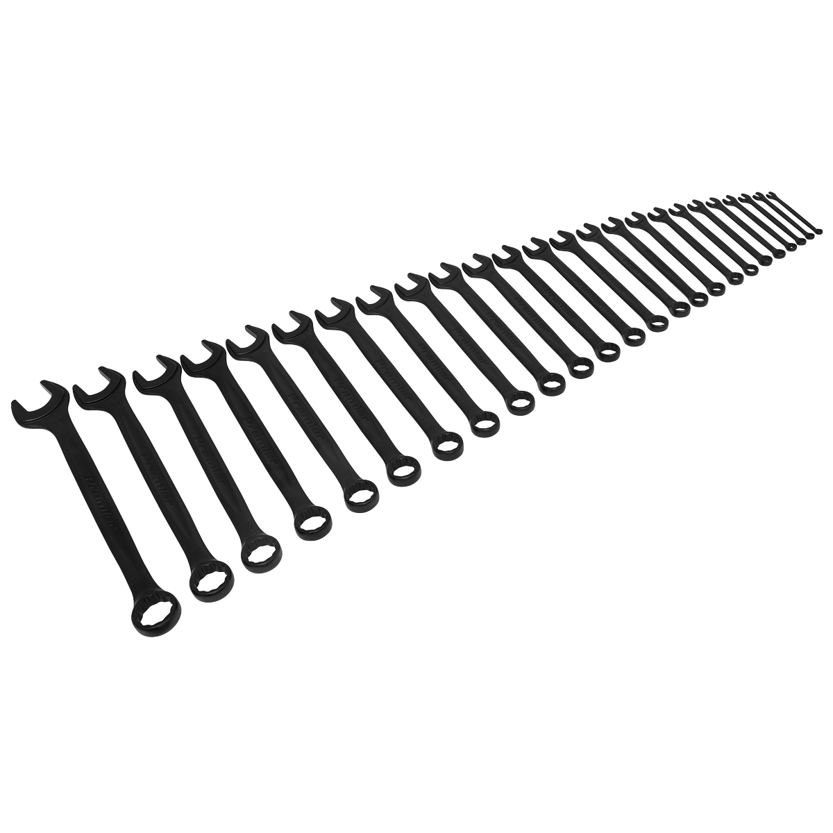 Sealey AK63264B Premier Black Combination Spanner Set 25pc