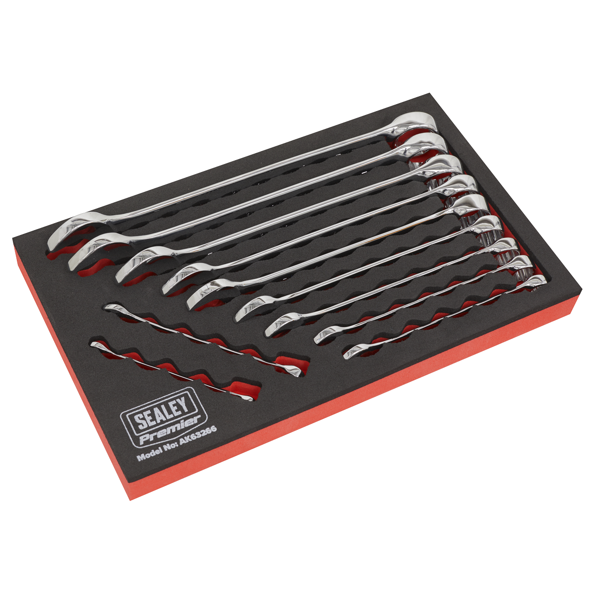 Sealey AK63266 Premier Imperial Combination Spanner Set 11pc