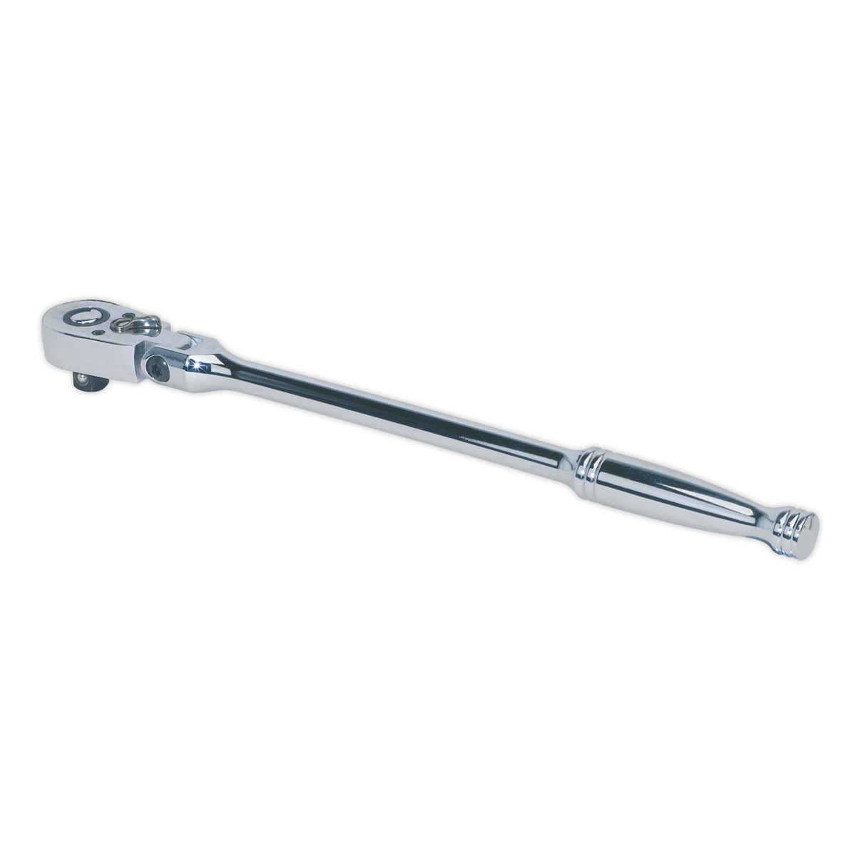 Sealey AK661F Premier Pear-Head Ratchet Wrench with Flexi-Head & Flip Reverse 3/8"Sq Drive 300mm