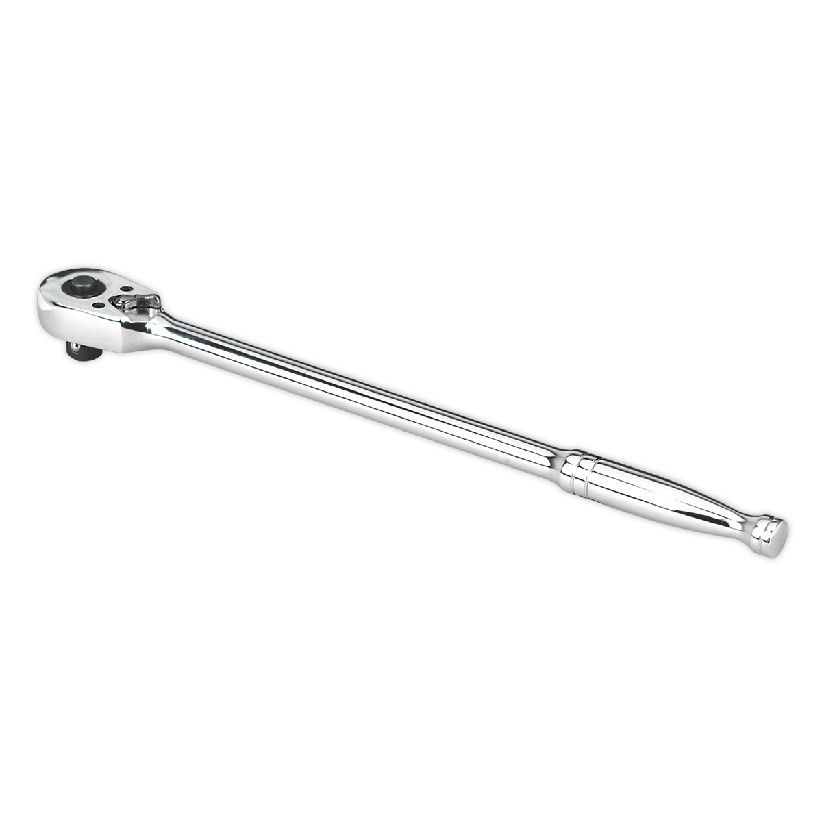 Sealey AK661L Premier Pear-Head Ratchet Wrench with Flip Reverse 3/8"Sq Drive 300mm