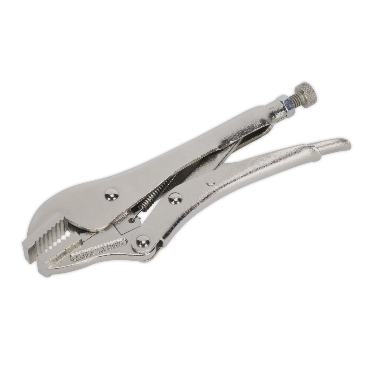 Sealey AK6822 Premier Locking Pliers Straight Jaws 185mm 0-30mm Capacity