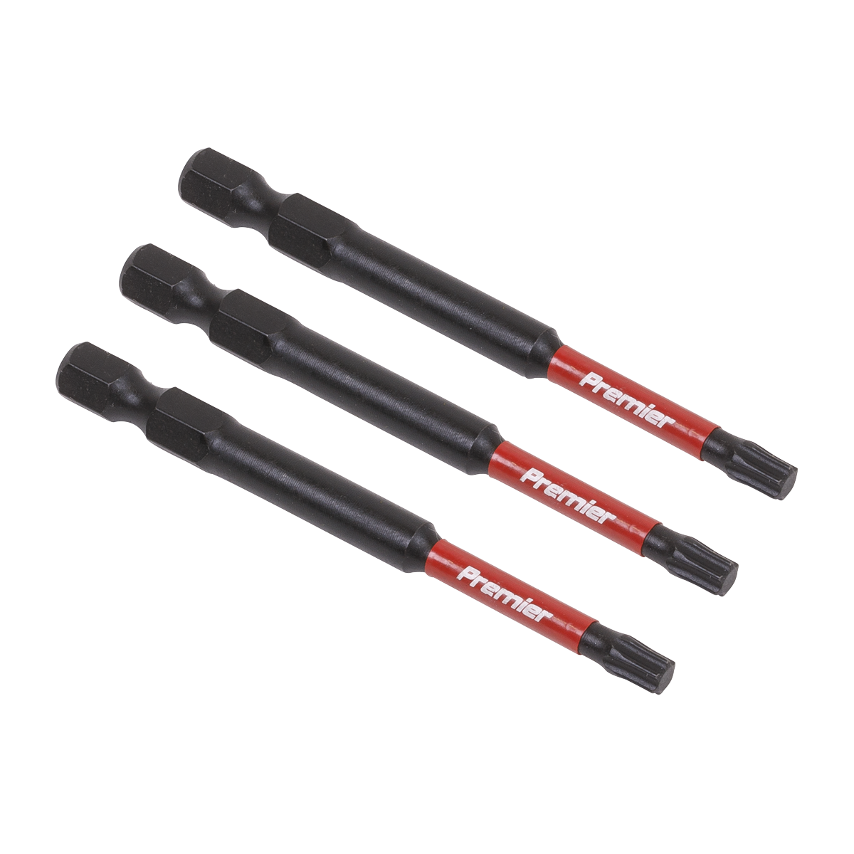 Sealey AK8268 Premier TRX-Star* Impact Power Tool Bits T25 x 75mm 3pc