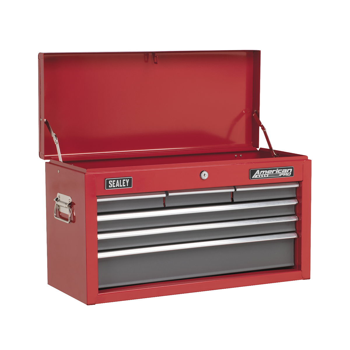 Sealey AP2201BB American Pro Topchest 6 Drawer - Red/Grey