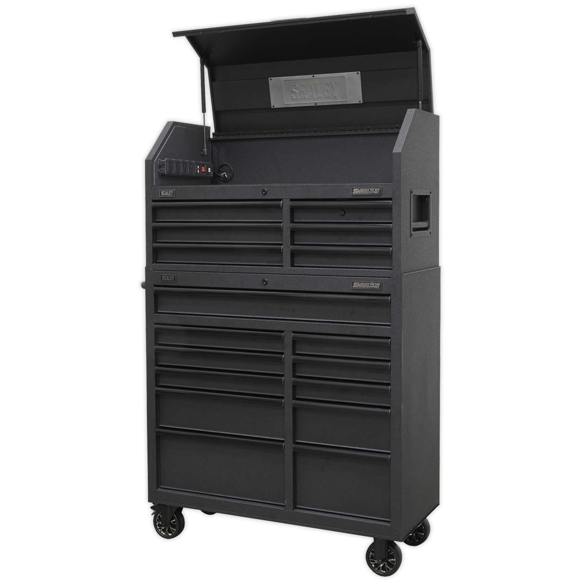 Sealey AP41BESTACK Superline Pro Tool Chest Combination with 17 Soft Close Drawers & Power Bar