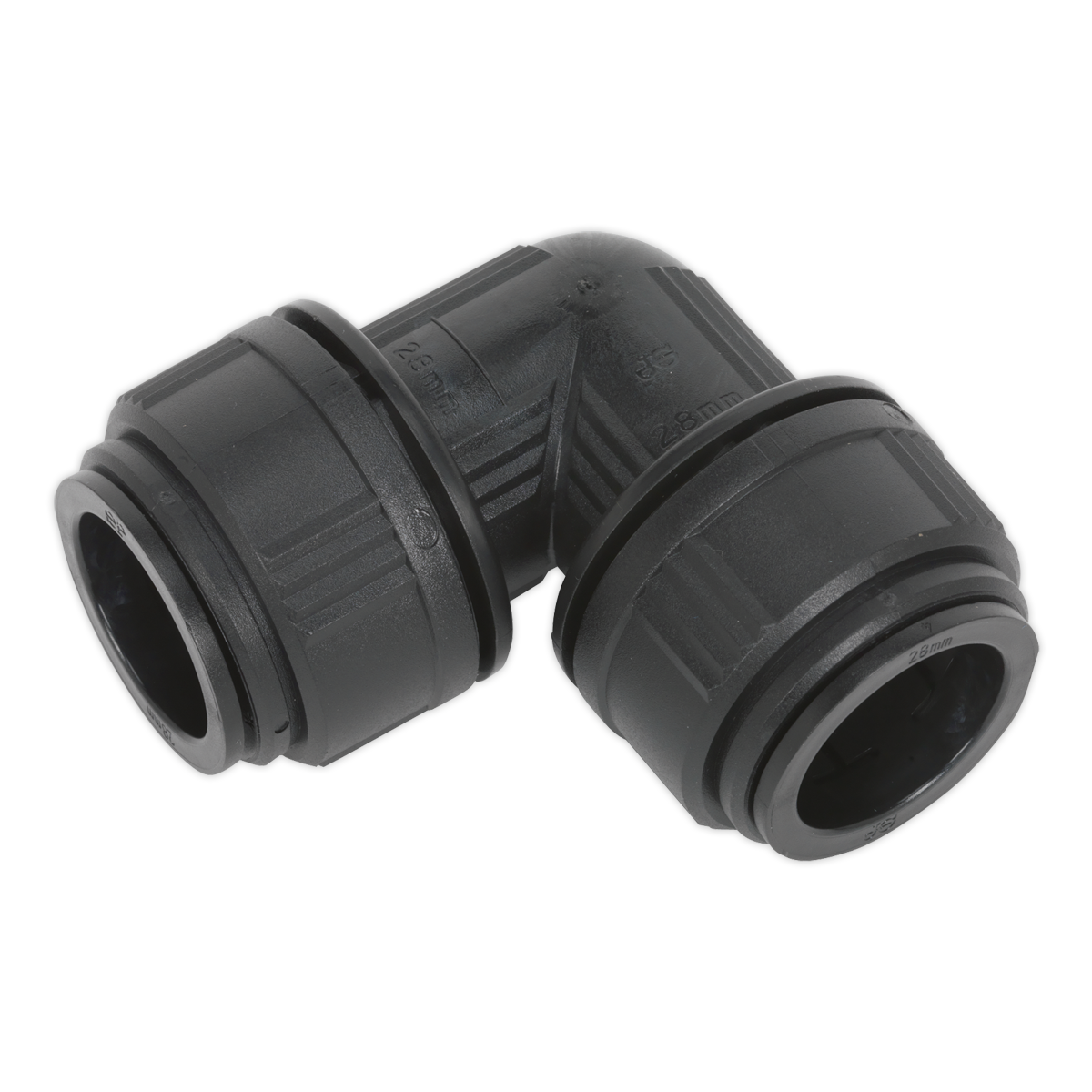 John Guest CAS28EE Equal Elbow 28mm - Pack of 5