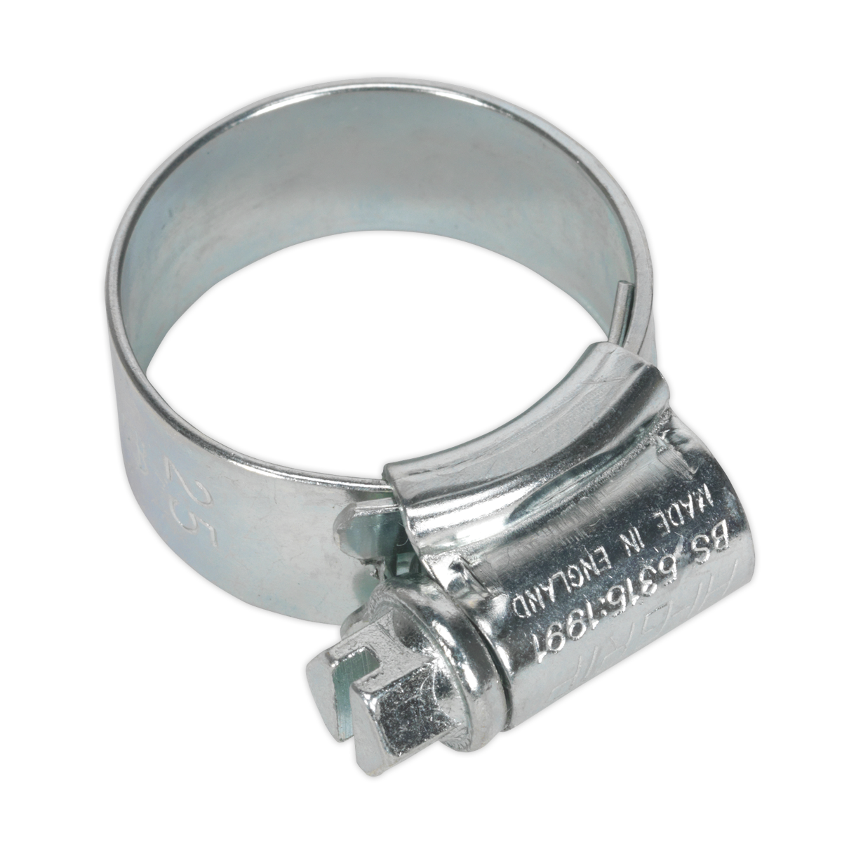 Sealey HCJ0X HI-GRIP Zinc Plated Hose Clip 17-25mm - Pack of 20