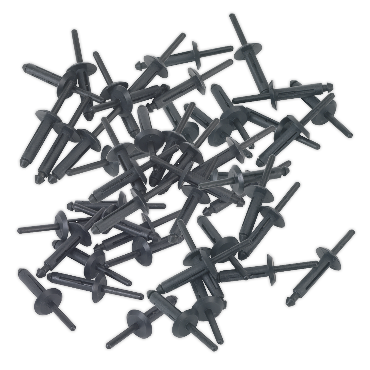 Sealey PR002 Plastic Rivet 6.3 x 25.2mm - Pack of 50