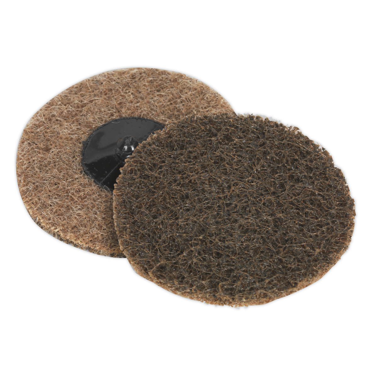 Sealey PTCQC75C Quick Change Preparation Pad 75mm, Coarse - Pack of 10