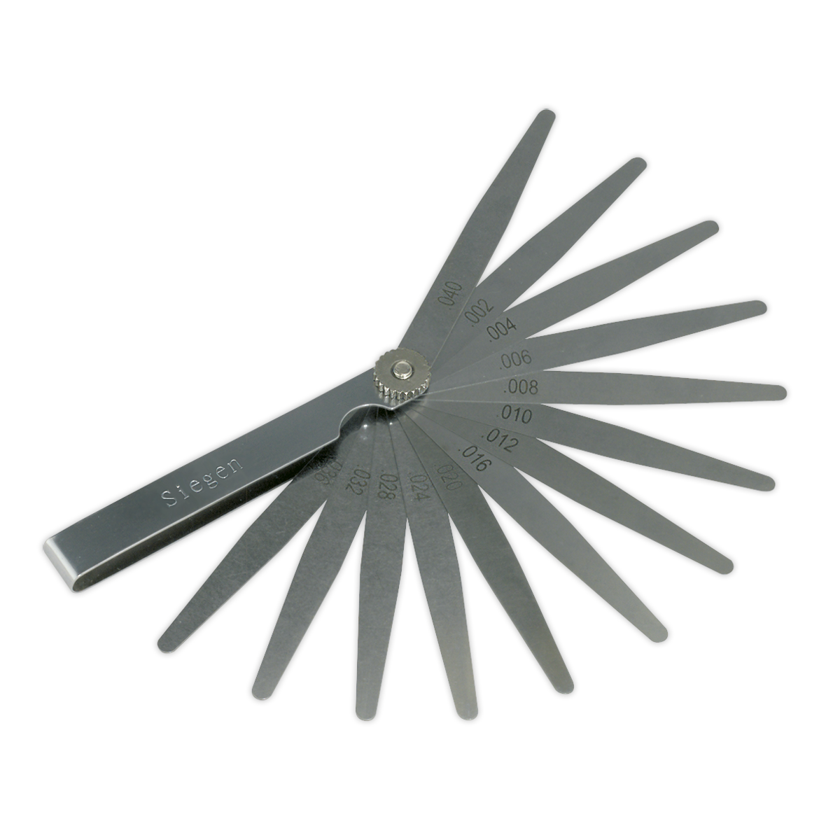 Sealey S0518 Siegen Imperial Feeler Gauge 13 Blade