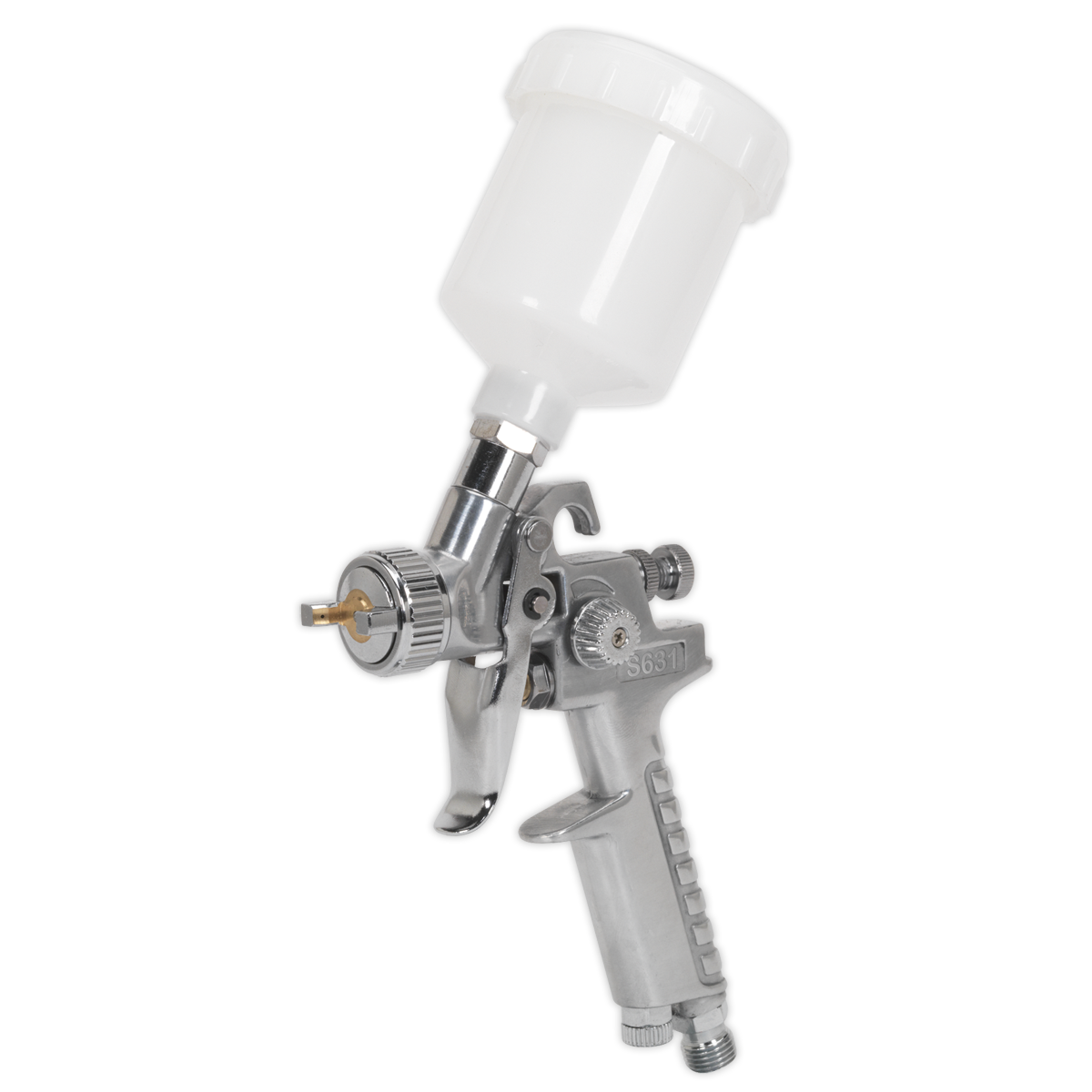 Siegen S631 General-Purpose Gravity Feed Touch-Up Spray Gun 1mm Set-Up