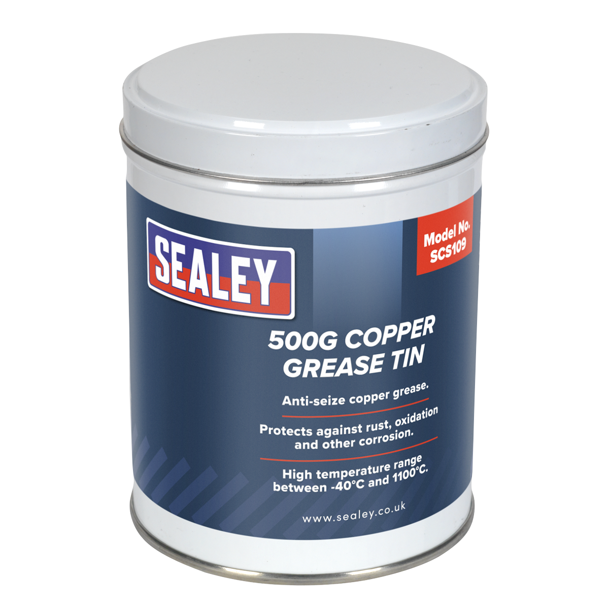 Sealey SCS109 Copper Grease Tin 500g