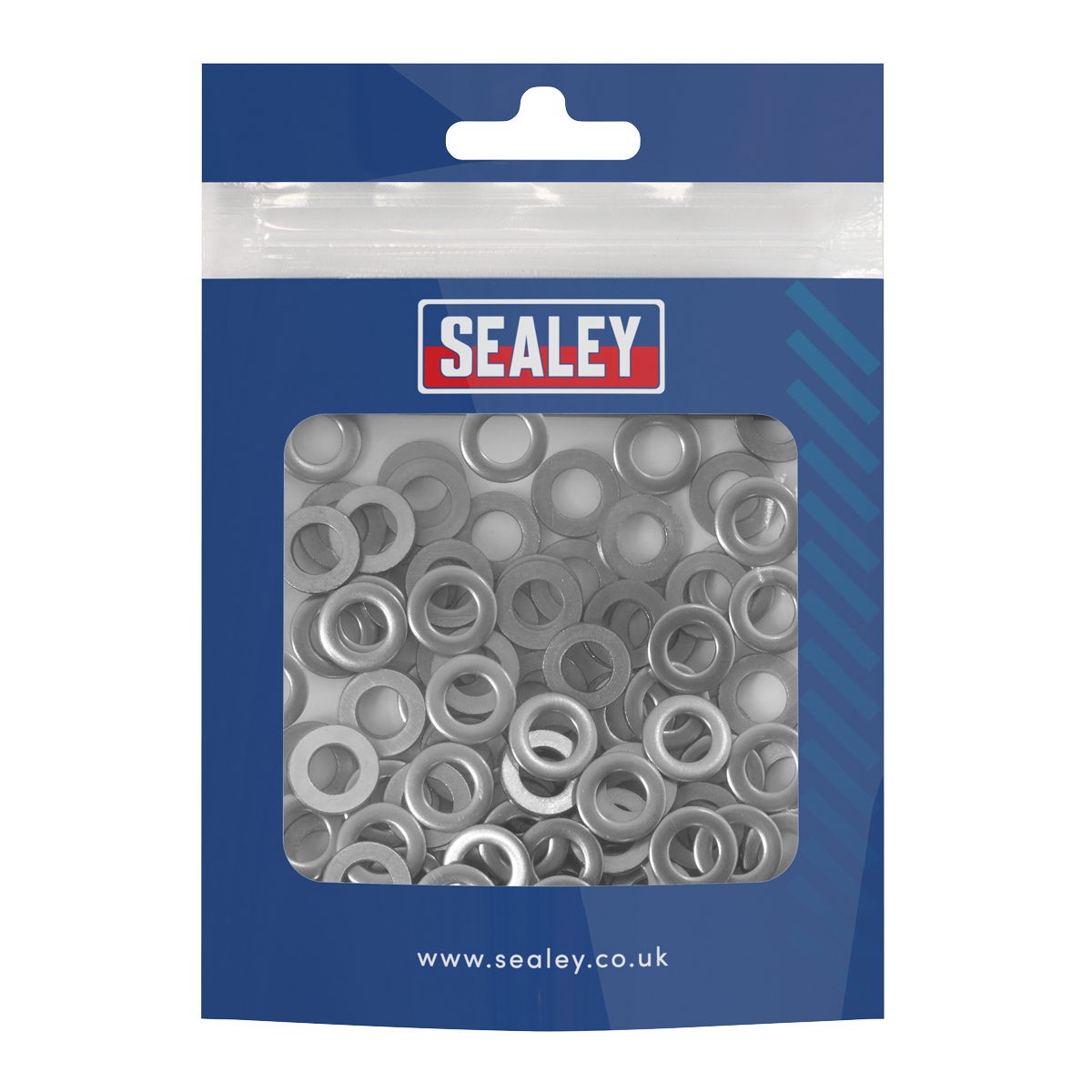 Sealey SSW6 Flat Washer Stainless Steel M6, DIN 125 - Pack of 100