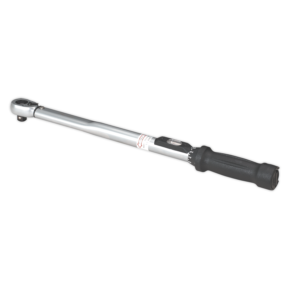 Sealey STW201 Premier Calibrated Locking Micrometer Style Torque Wrench 1/2"Sq Drive 40-210Nm