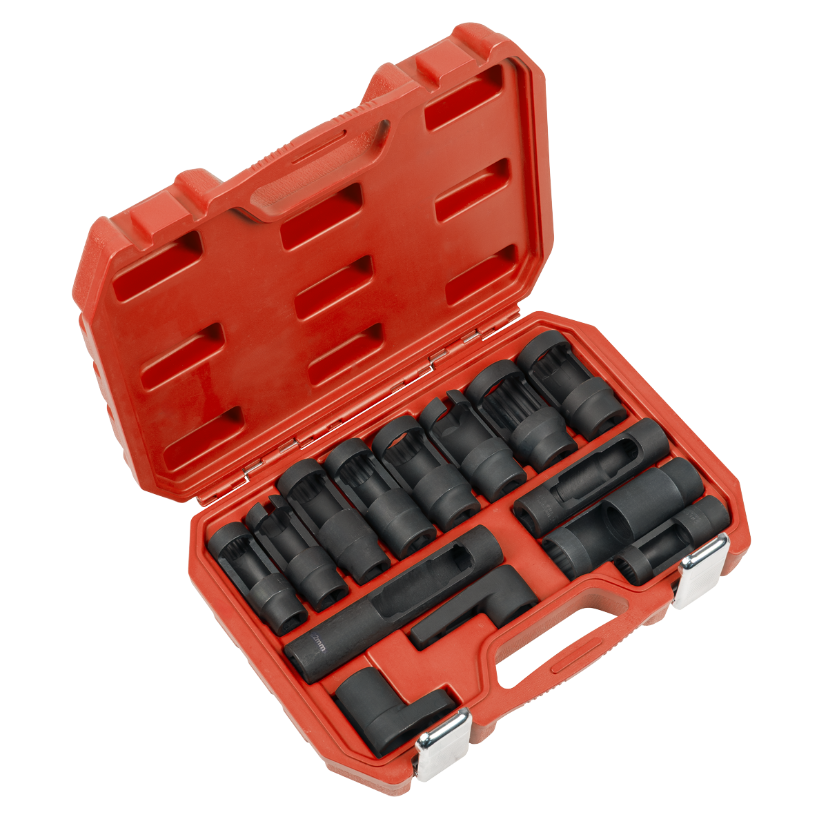 Sealey SX045 Oxygen & Diesel Injector Window Socket Set 1/2"Sq Drive 14pc