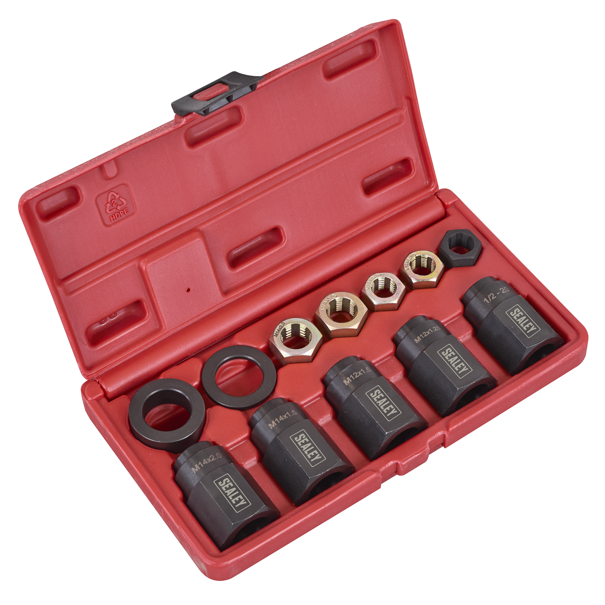 Sealey SX228 Wheel Stud Installer Kit 12pc