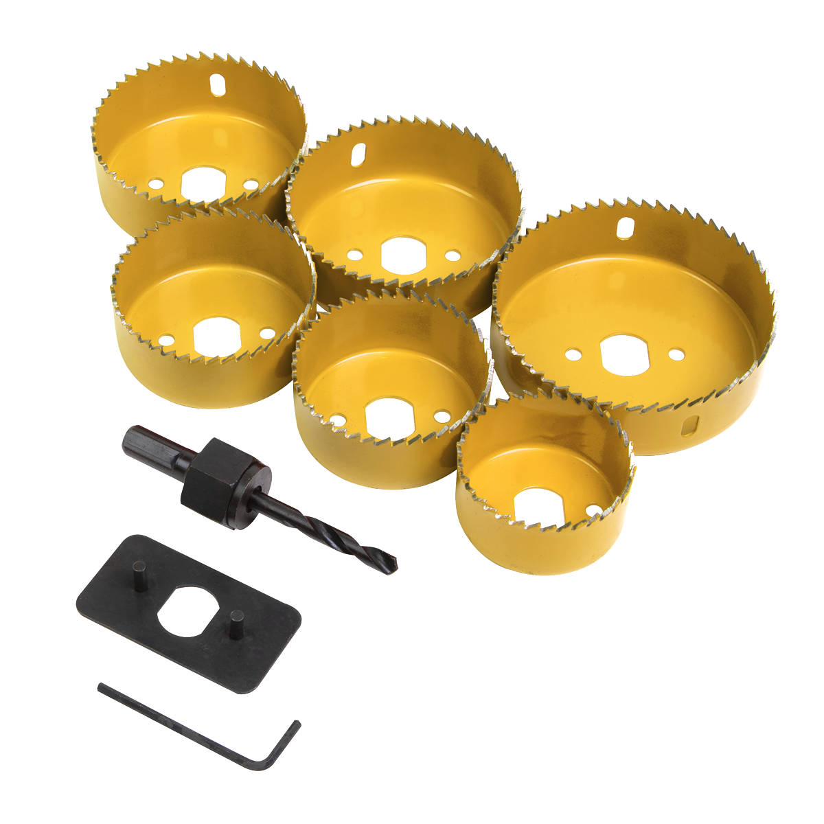 Sealey WDLK Worksafe Downlight Hole Saw Kit 9pc
