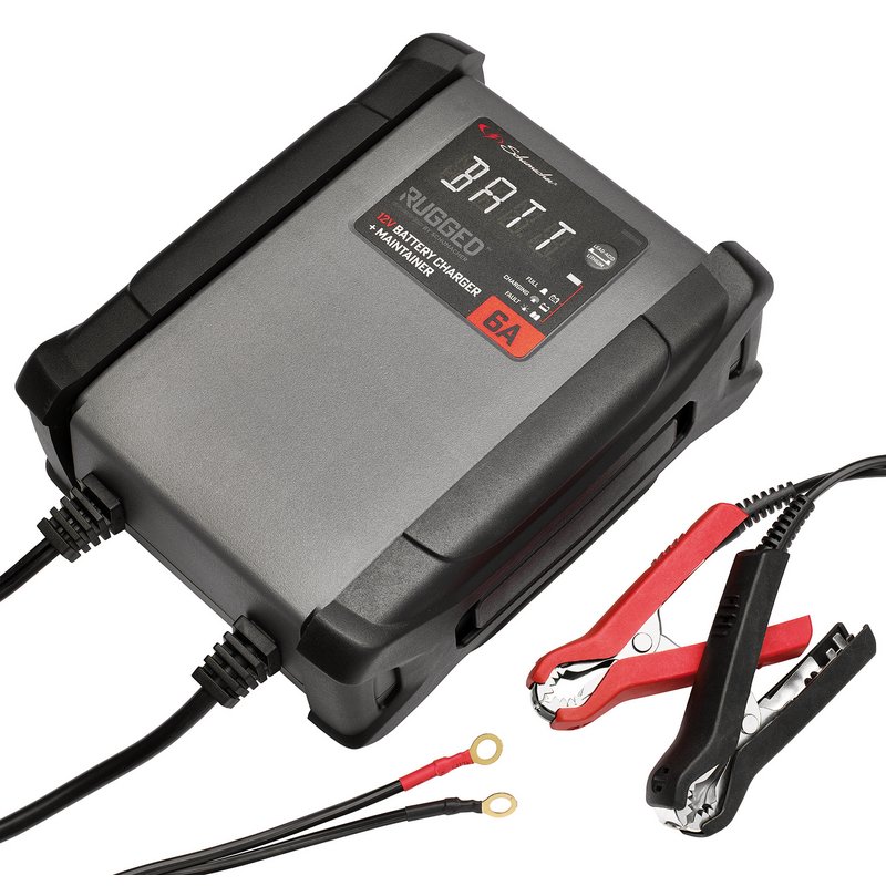 Schumacher Rugged SPX459, 6A, 12V Battery Charger and Maintainer
